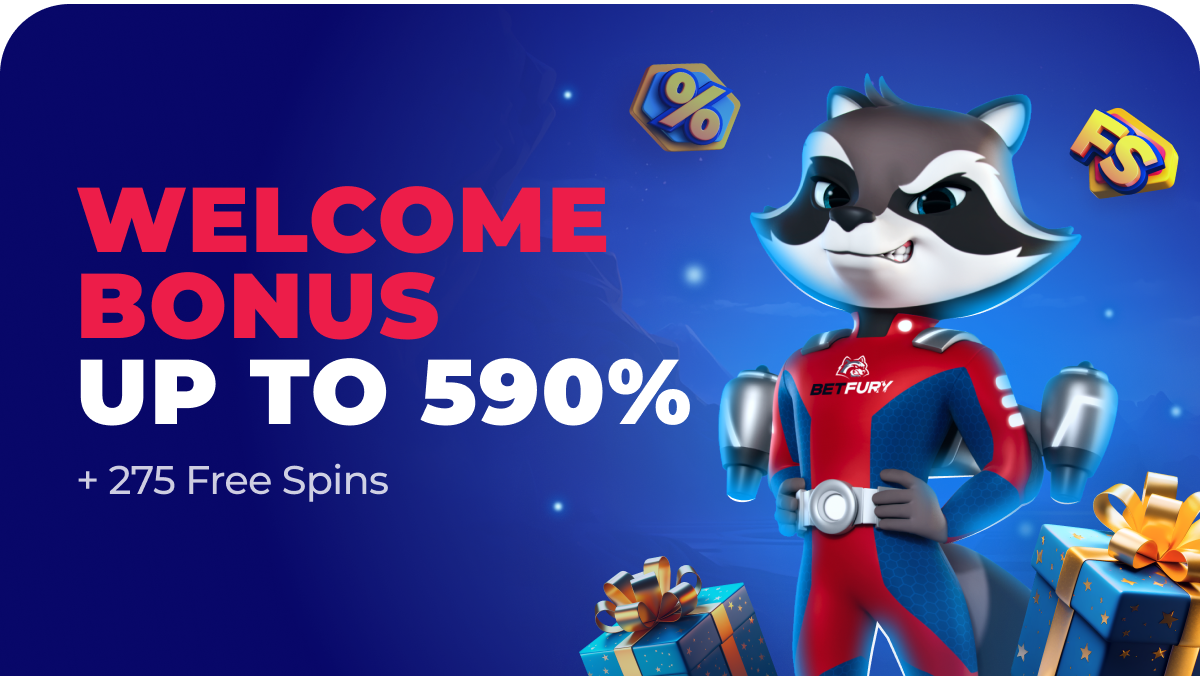 Welcome Bonus up to 590% + 275 Free Spins