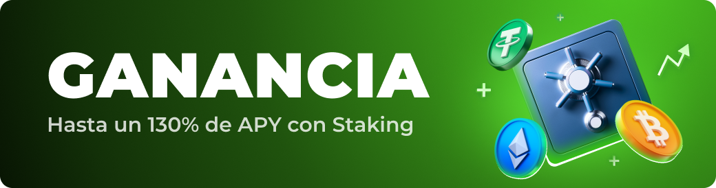 Hasta un 130% de APY con Staking